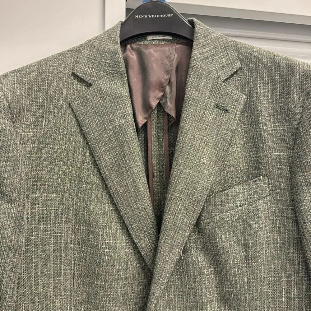 Joseph Abboud linen and wool sports jacket size 40 regular. NEW $399 - Picture 3 of 13